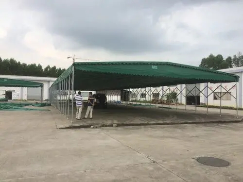 黄龙县膜结构推拉棚